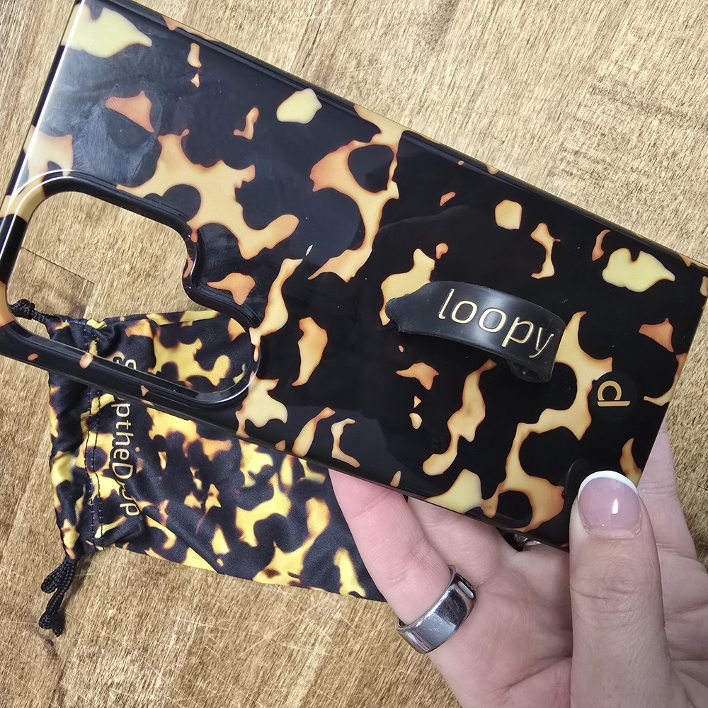 Loopy Case Tortoise Shell Samsung S24 Ultra
